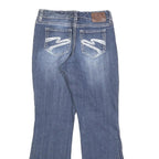 MAURICES Womens Regular Blue Bootcut Denim Medium W26 L28 Stylish Cotton Blend