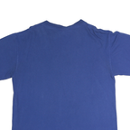 NFL Mens Blue Indianapolis Colts T-Shirt L Short Sleeve Crew Neck Cotton