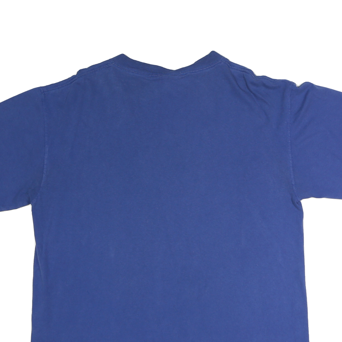 NFL Mens Blue Indianapolis Colts T-Shirt L Short Sleeve Crew Neck Cotton