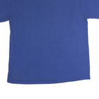 NFL Mens Blue Indianapolis Colts T-Shirt L Short Sleeve Crew Neck Cotton