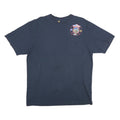 CARHARTT Mens Navy Blue Williams Fire Graphic T-Shirt M Short Sleeve Crew Neck