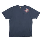 CARHARTT Mens Navy Blue Williams Fire Graphic T-Shirt M Short Sleeve Crew Neck