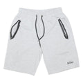 LEE COOPER Mens Shorts Light Grey Casual Cotton Blend M W26 Drawstring Waist