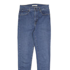 LEVI'S Mens Slim Blue Denim Jeans W28 L32 Zip Closure Classic Fit