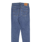 LEVI'S Mens Slim Blue Denim Jeans W28 L32 Zip Closure Classic Fit