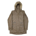 BENCH Insulated Womens Parka Coat Green Hooded XL