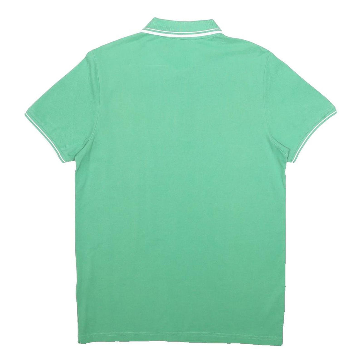 KAPPA Mens Green Polo Shirt L Cotton Short Sleeve Basic Casual Wear