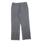 CHIEMESEE Womens Jeans Grey Regular Straight Denim W30 L28 Casual Zip Cotton