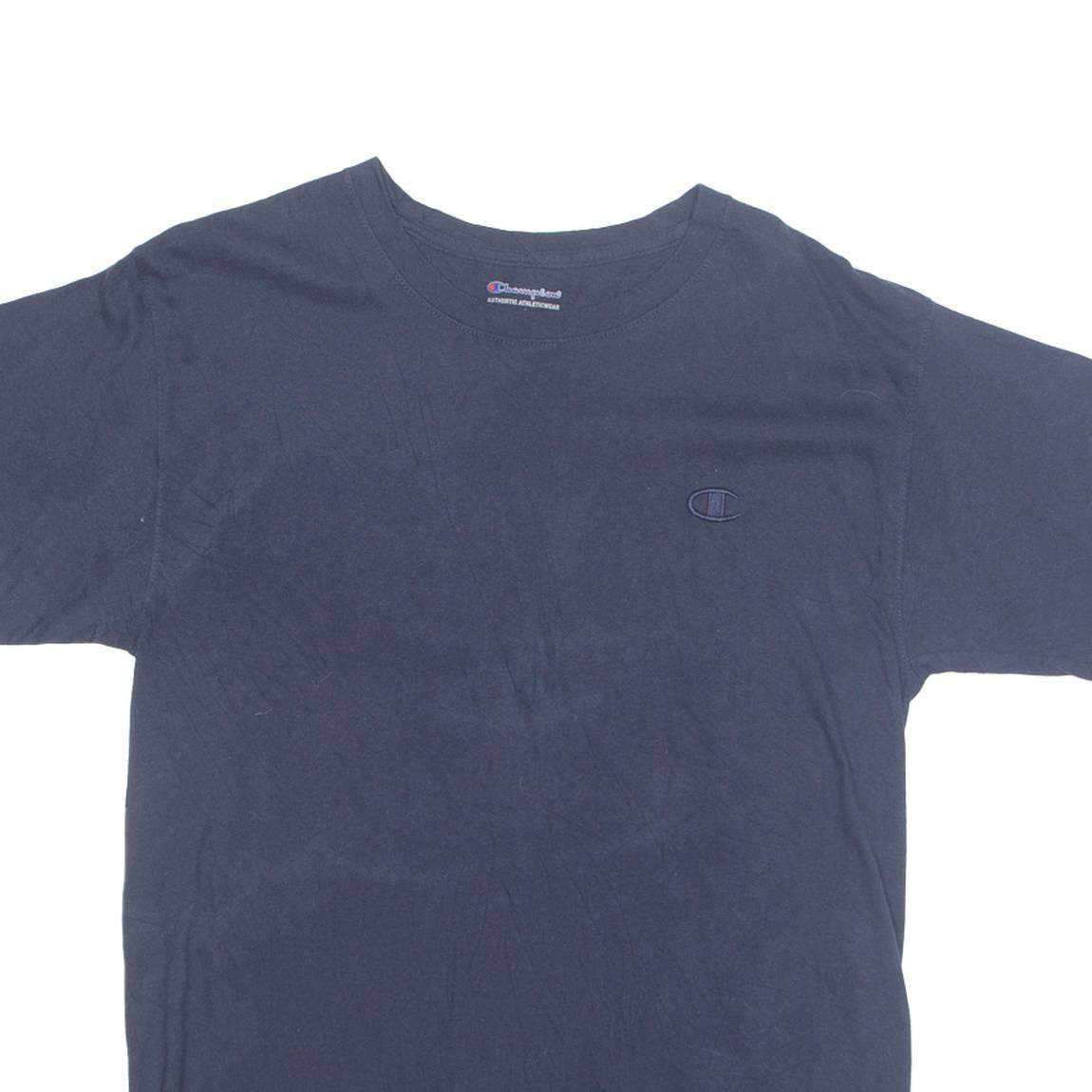 CHAMPION Mens T-Shirt Blue M