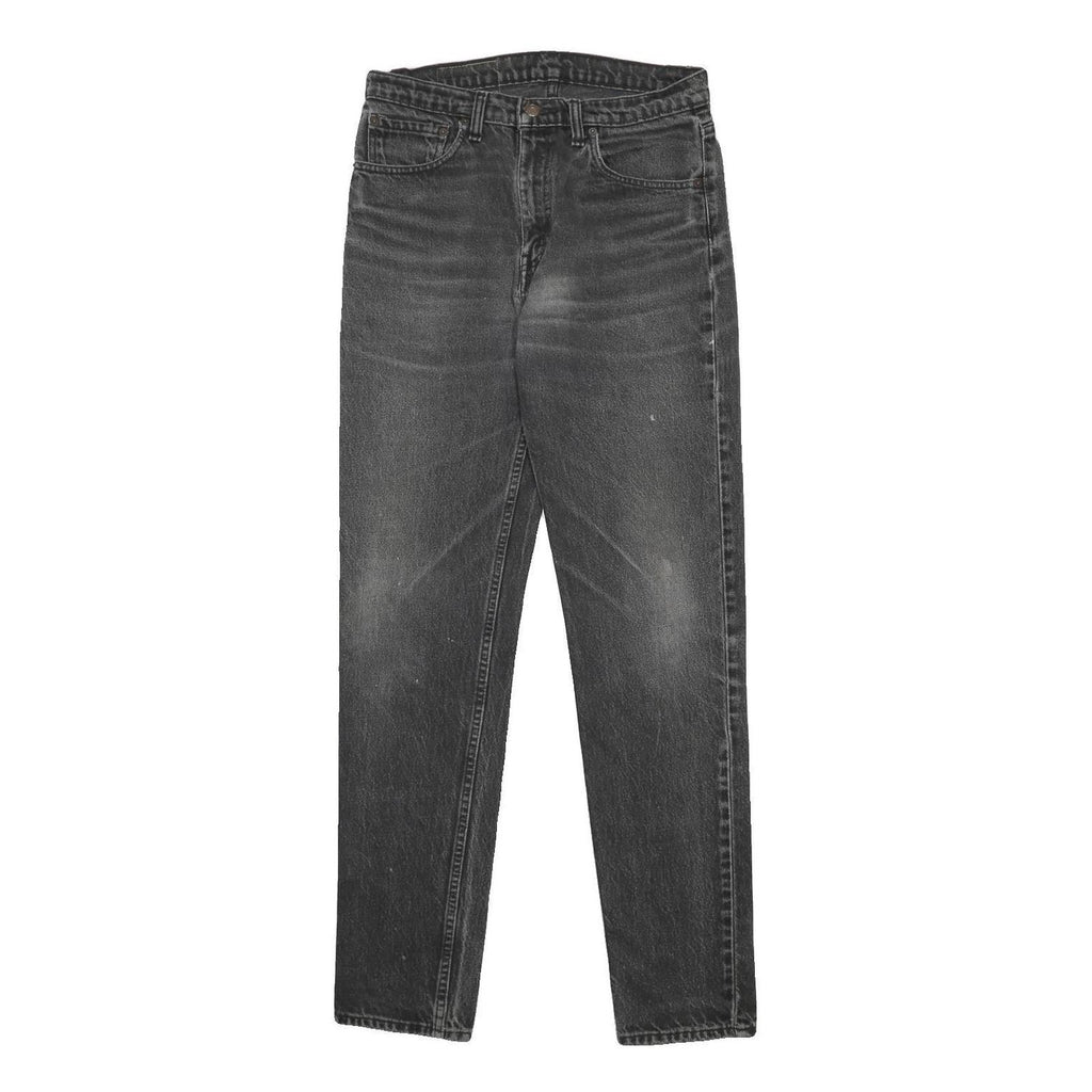LEVI'S 512 Tapered Mens Jeans Black Slim Tapered Denim Medium W32 L34