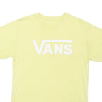 VANS Mens T-Shirt Yellow S