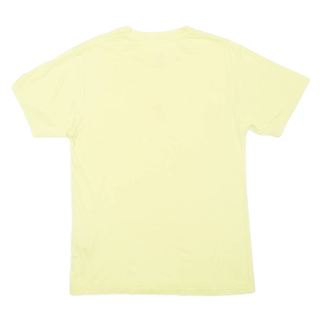 VANS Mens T-Shirt Yellow S