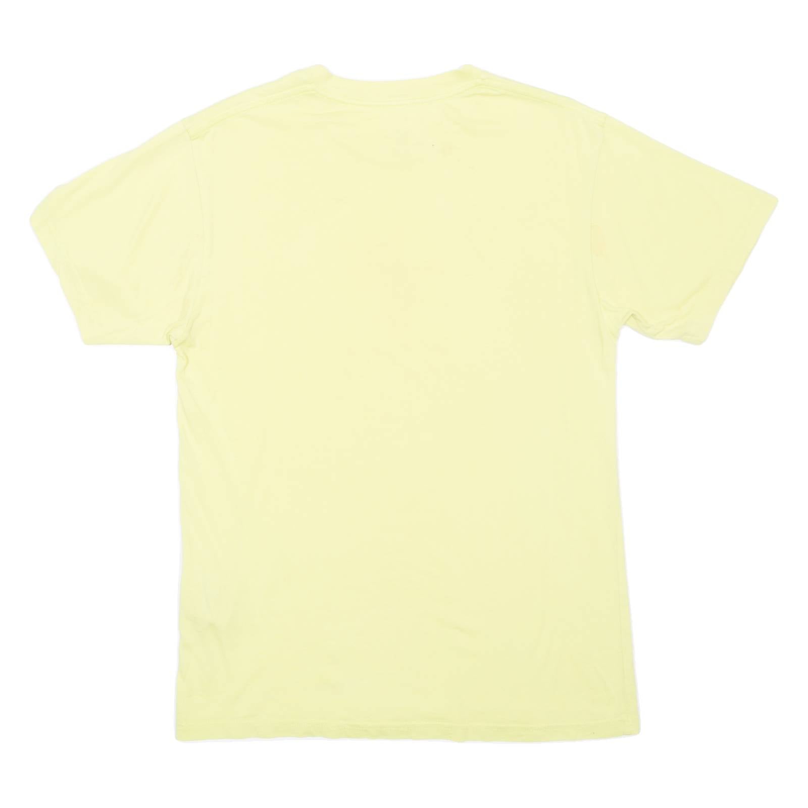 VANS Mens T-Shirt Yellow S