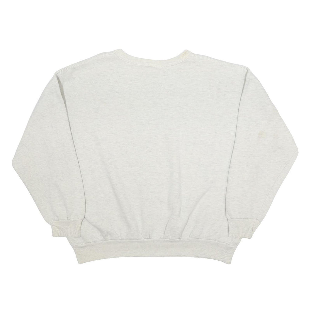 MARSHLANDS CANADA Womens Cream Canada Moose Graphic Crew Neck XL Sweatshirt