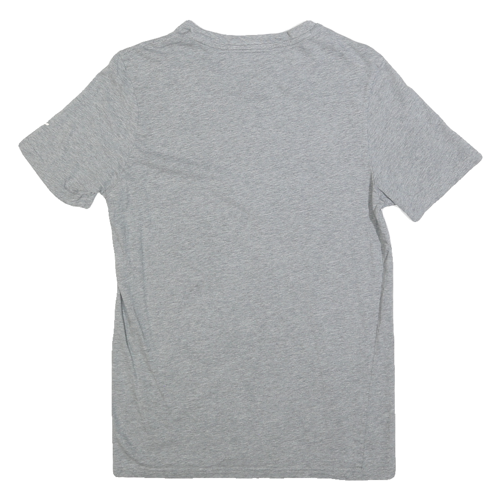 PUMA Mens Grey Classic Logo Print T-Shirt S Short Sleeve Crew Neck