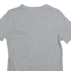 PUMA Mens Grey Classic Logo Print T-Shirt S Short Sleeve Crew Neck