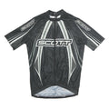 SOTT Mens Black Race Concept Cycling Jersey M Short Sleeve Crew Neck Full Zip