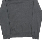 FILA Mens Grey Zip Up Jacket M Cotton Blend Plain Sport Casual Activewear