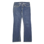 BLUE ASPHALT Womens Jeans Blue Regular Bootcut Denim Medium W32 L32 Contrast