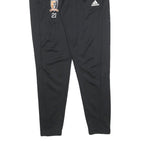 ADIDAS Womens Joggers Black Hoosier Indiana Logo Slim Tapered S W28 L28