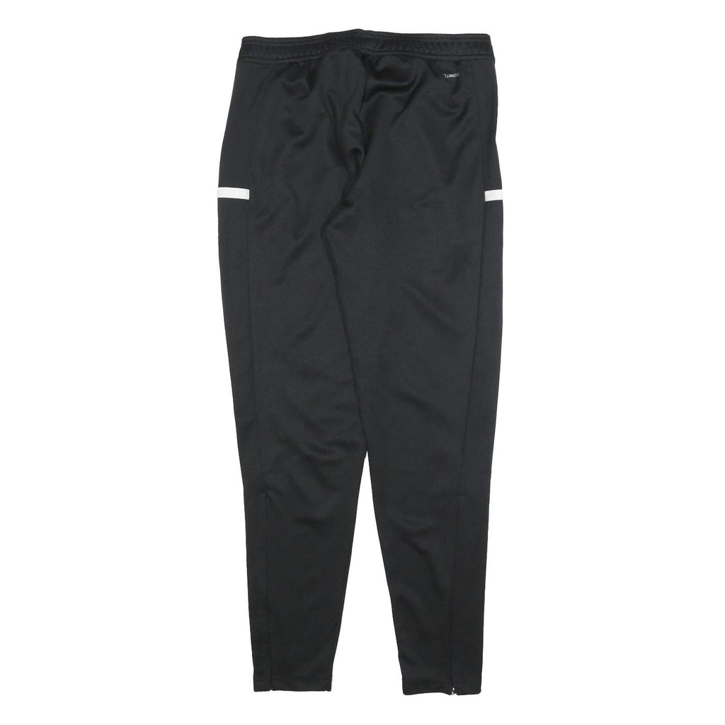 ADIDAS Womens Joggers Black Hoosier Indiana Logo Slim Tapered S W28 L28