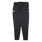 ADIDAS Womens Joggers Black Hoosier Indiana Logo Slim Tapered S W28 L28