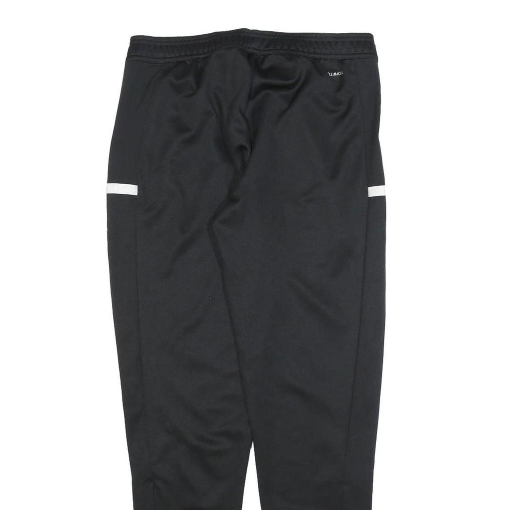 ADIDAS Womens Joggers Black Hoosier Indiana Logo Slim Tapered S W28 L28