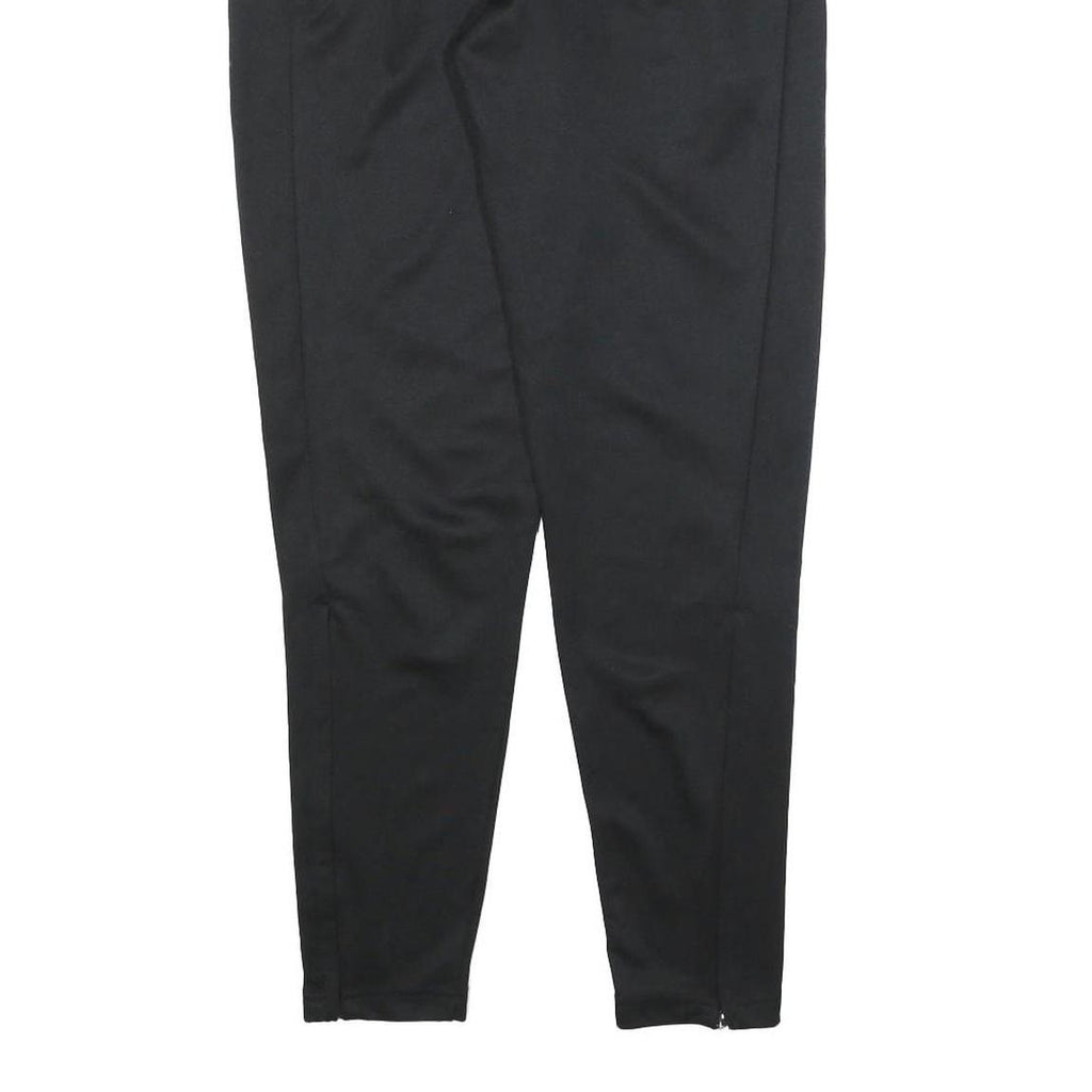 ADIDAS Womens Joggers Black Hoosier Indiana Logo Slim Tapered S W28 L28