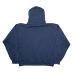 CHAMPION University Of Wisconsin Eau Claire Mens Blue Hoodie USA XL