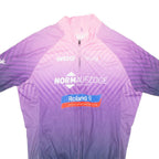 Cycling Womens Jersey Purple Full Zip L