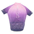 Cycling Womens Jersey Purple Full Zip L