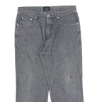 TRUSSARDI JEANS Mens Jeans Grey Regular Straight W34 L26