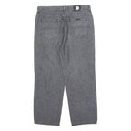 TRUSSARDI JEANS Mens Jeans Grey Regular Straight W34 L26