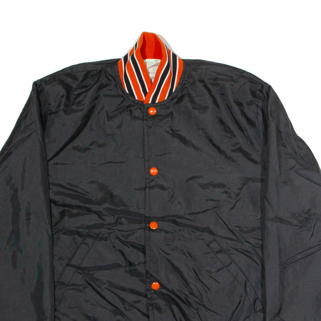 NEFF Mens Varsity Jacket Black USA S