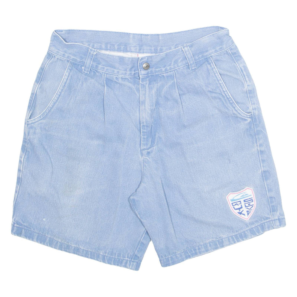 QUIKSILVER X Stranger Things Womens Denim Shorts Blue M W31
