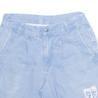 QUIKSILVER X Stranger Things Womens Denim Shorts Blue M W31