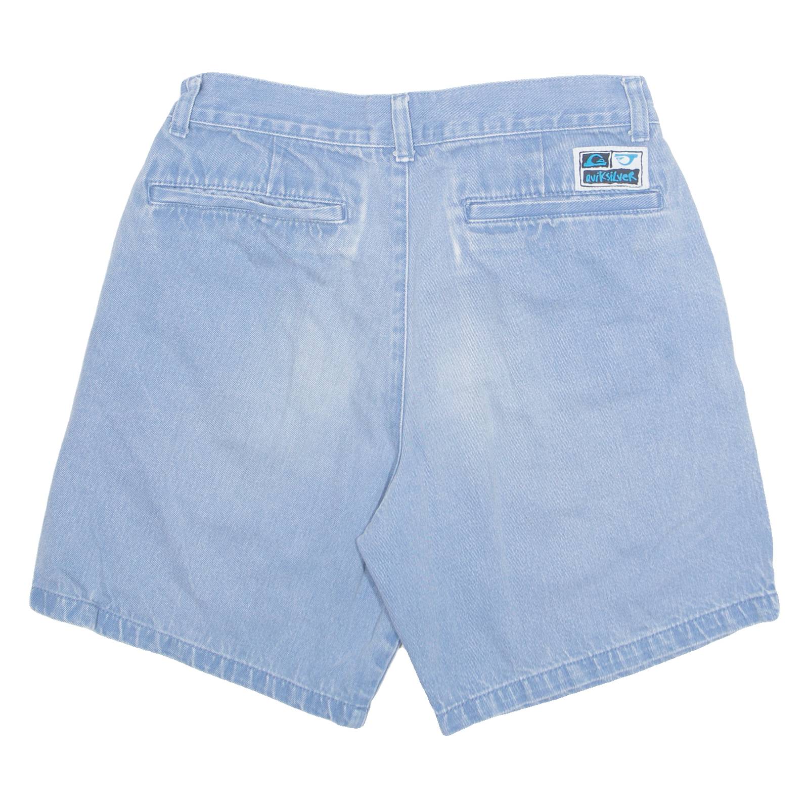 QUIKSILVER X Stranger Things Womens Denim Shorts Blue M W31