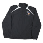 SPORT TEK Womens Black & White Franklin Lady Cubs Zip Jacket L Nylon Sportswear