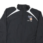 SPORT TEK Womens Black & White Franklin Lady Cubs Zip Jacket L Nylon Sportswear