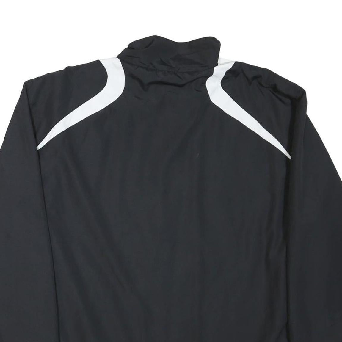 SPORT TEK Womens Black & White Franklin Lady Cubs Zip Jacket L Nylon Sportswear