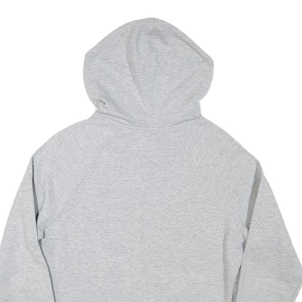 CHAMPION Mens Grey Hoodie S Cotton Blend Pullover Drawstring Hood Pocket