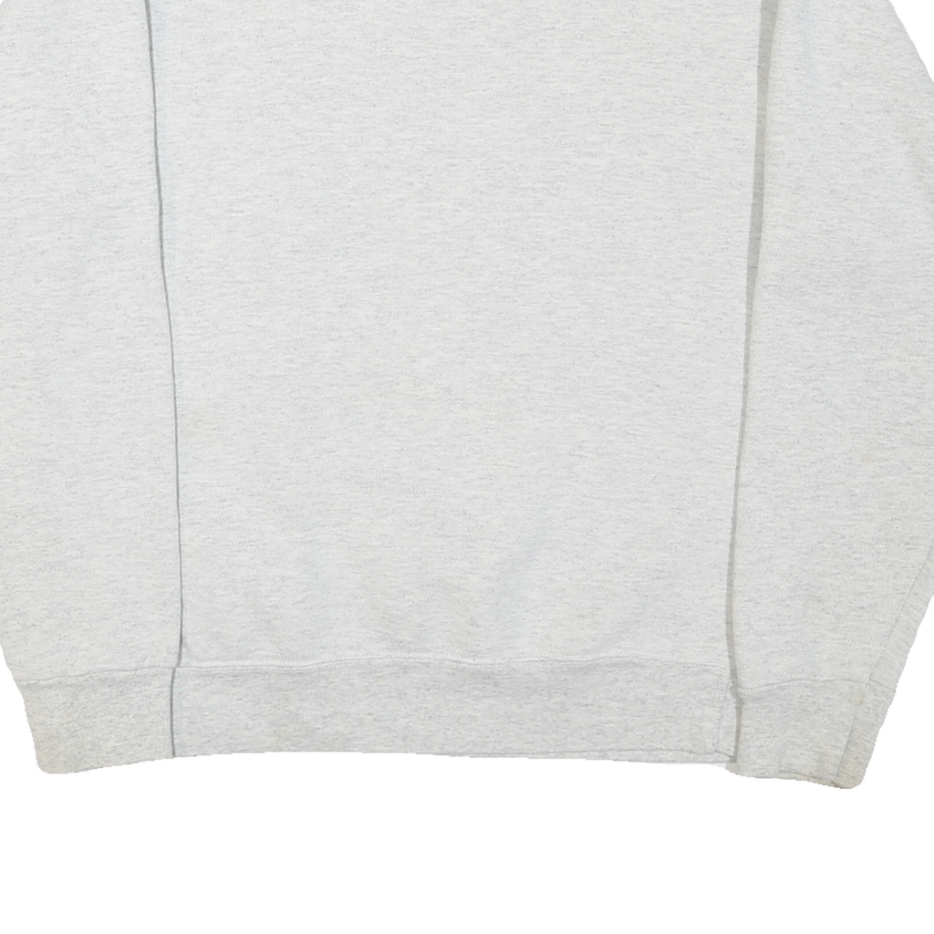 Mens Grey Wisconsin Rose Bowl Graphic T-Shirt M Long Sleeve Crew Neck Cotton