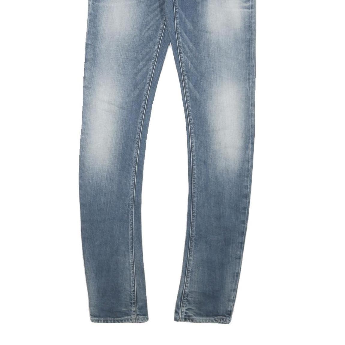 G-STAR Mens Slim Blue Denim Light Wash Jeans W29 L32 Zip Closure