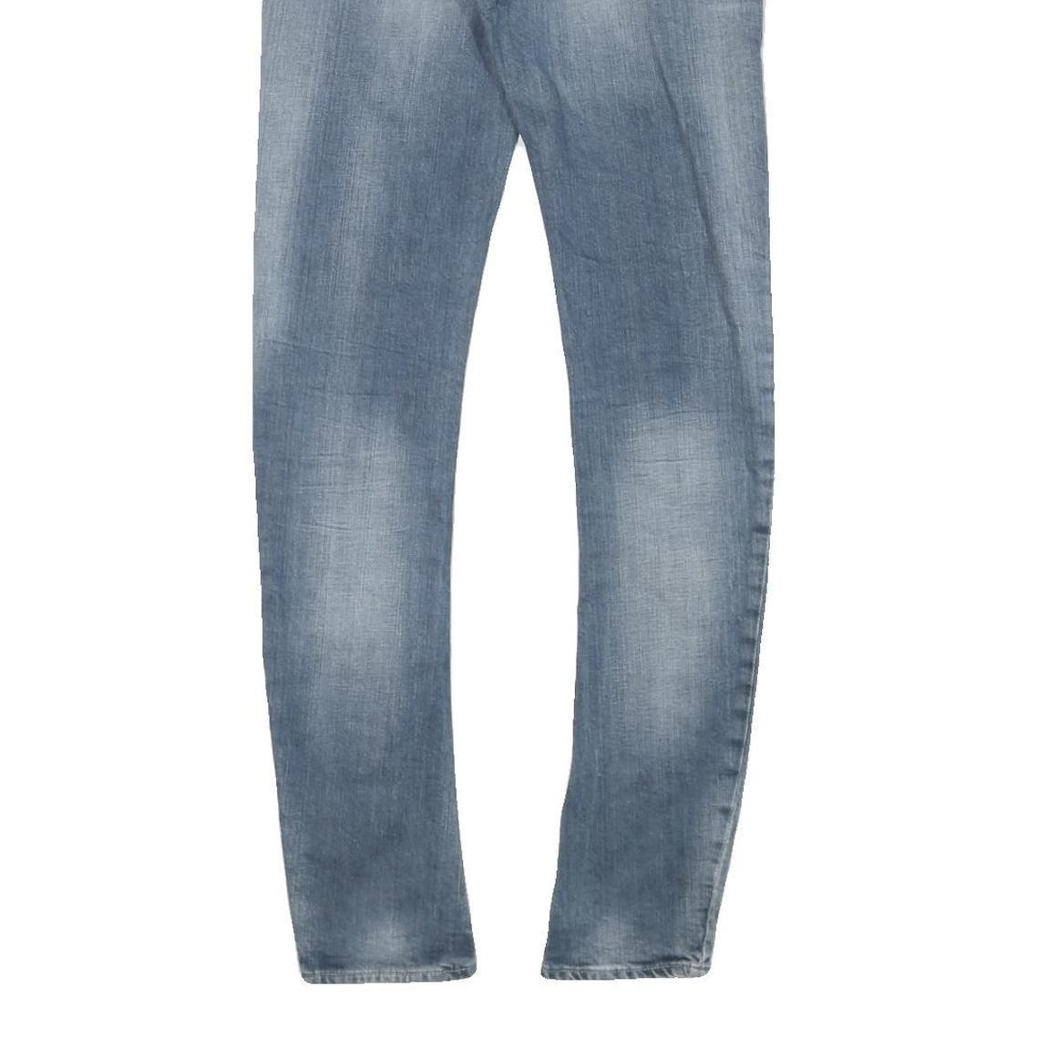 G-STAR Mens Slim Blue Denim Light Wash Jeans W29 L32 Zip Closure