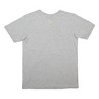 AIR JORDAN Mens Grey & Yellow Classic T-Shirt M Short Sleeve Crew Neck Cotton