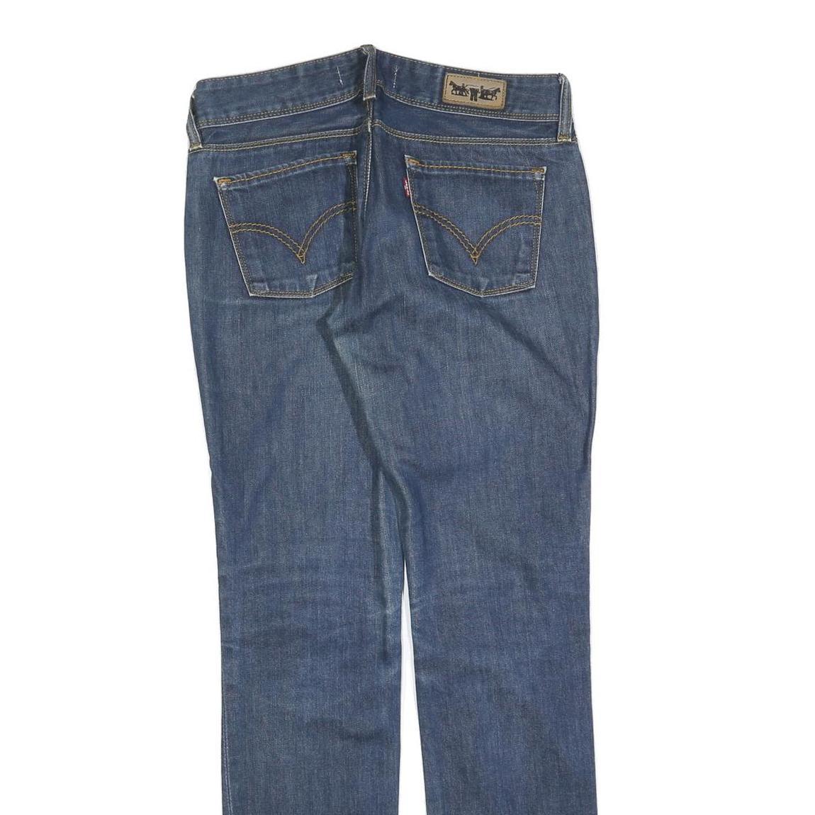 LEVI'S 517 Straight Womens Jeans Blue Regular Straight Denim Medium W30 L32