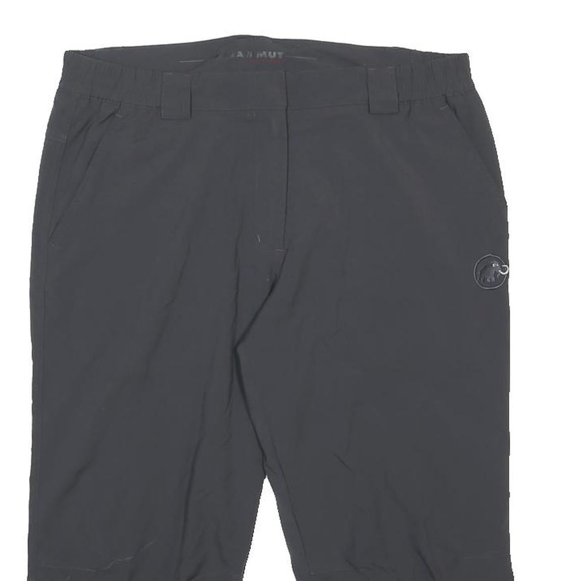 MAMMUT Womens Shorts Black Casual Nylon M W32 Lightweight Outdoor