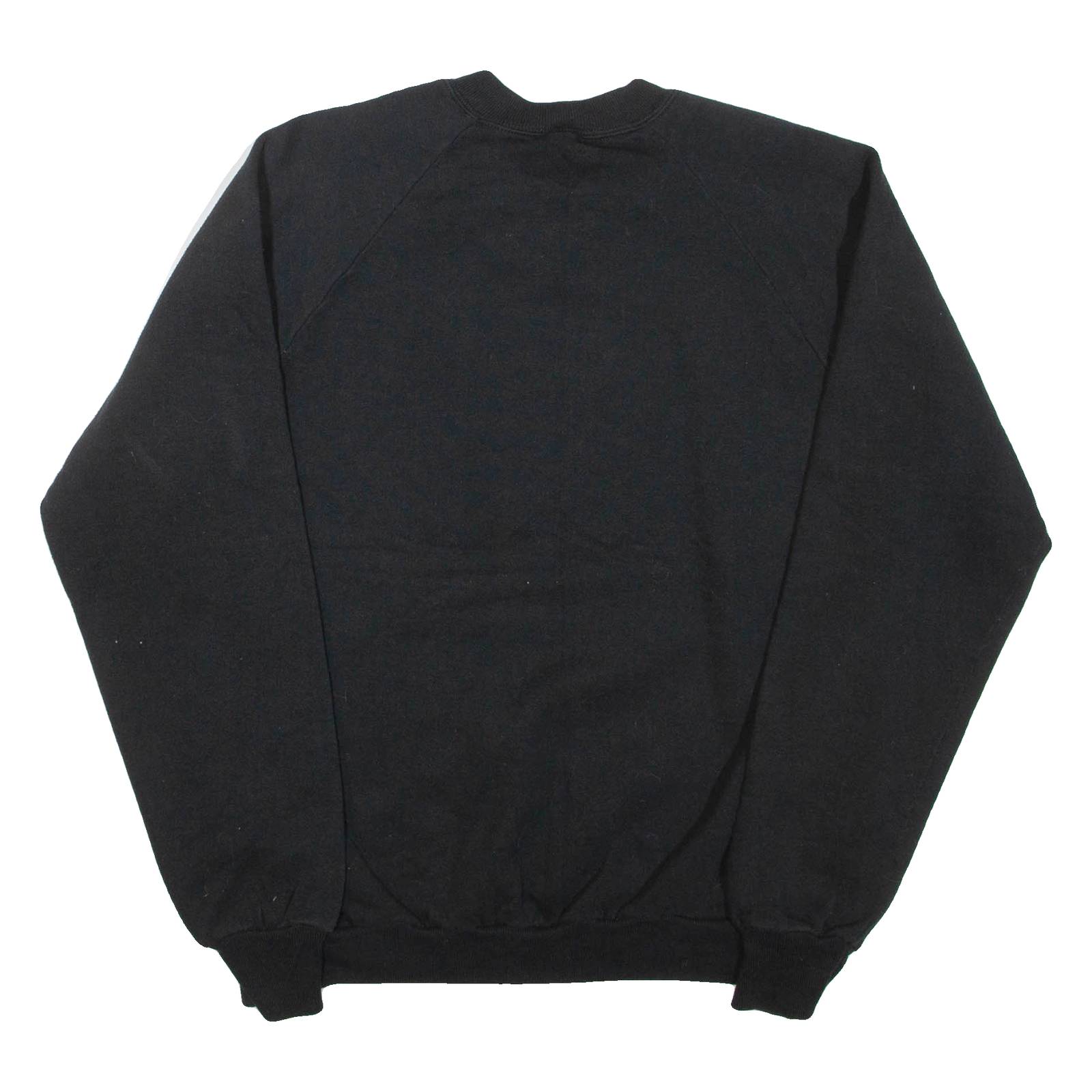 JERZEES Mozart Mens Sweatshirt Black Crew Neck L