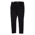 LEVI'S 711 BIG E Womens Trousers Black Slim Skinny W30 L27
