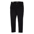 LEVI'S 711 BIG E Womens Trousers Black Slim Skinny W30 L27